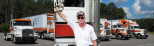 Truck Driving School Graduate Clyde Geist: September 2008