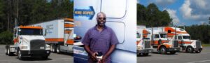 Truck Driving School Graduate Jim Hill: September 2004