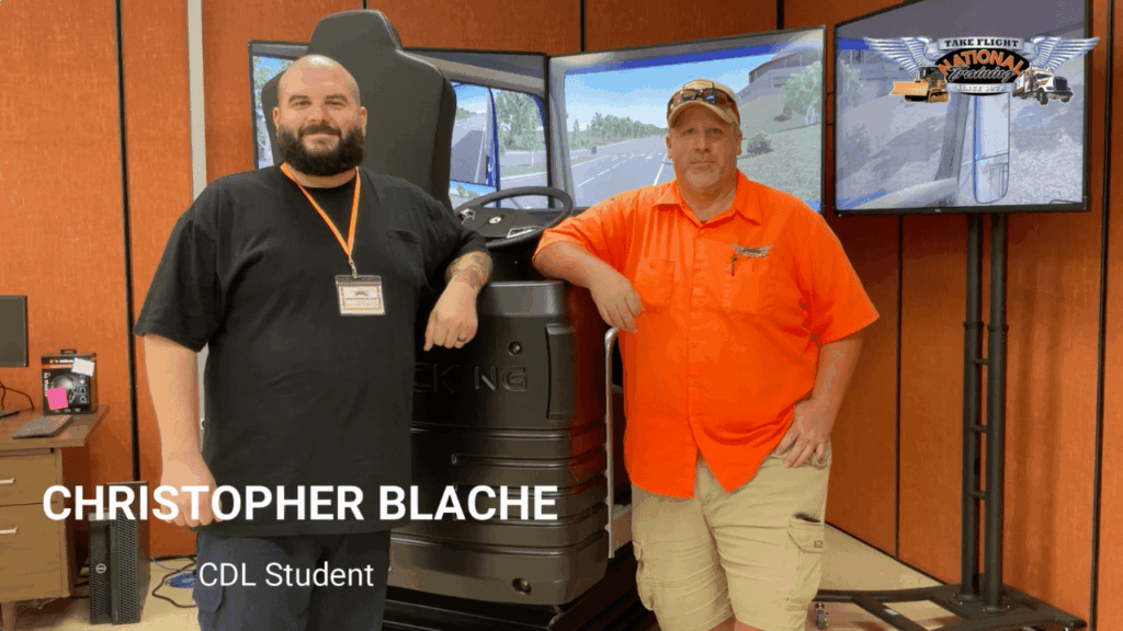 CDL Now Graduate Christopher Blache